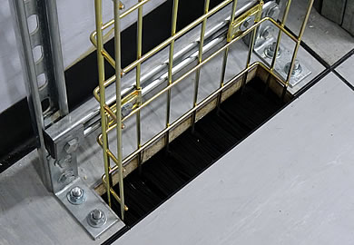 data cable basket installation